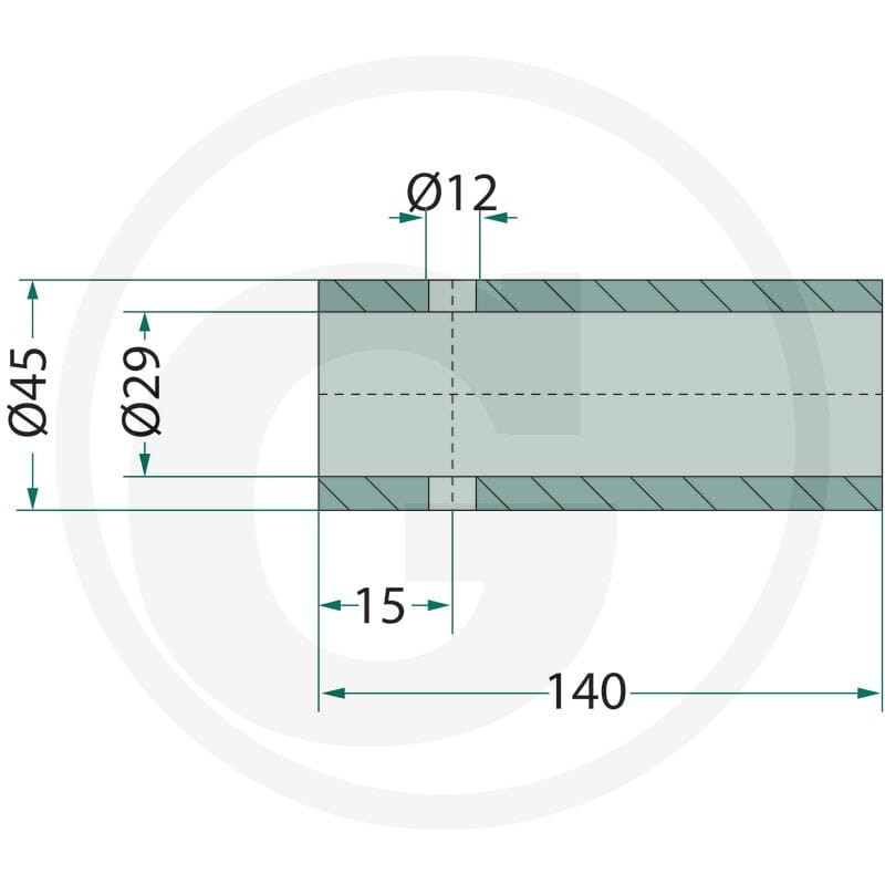 GRANIT Tuleja do przyspawania 4301402900 - Sklep PoltechParts