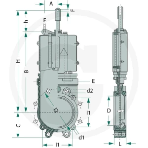 MZ Zasuwa płytkowa 4050090100570