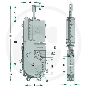 MZ Zasuwa płytowa 4050090080550