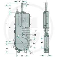 MZ Zasuwa płytowa 4050090150551 - Sklep PoltechParts