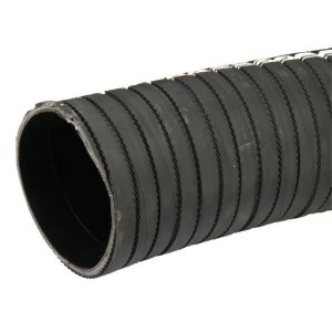 Wąż ssawno - tłoczny guma ze spiralą stalową typ Super lekki, 127 mm