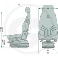 GRAMMER Actimo XL 2401294557SHZ - Sklep PoltechParts