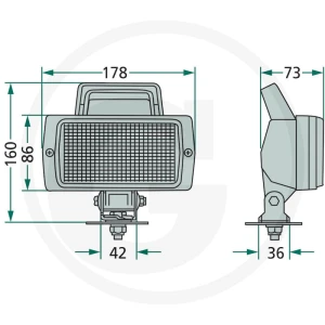 Cobo Reflektor roboczy 22705274000