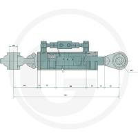 GRANIT Łącznik górny hydrauliczny 20000213 - Sklep PoltechParts