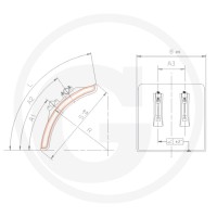 Franz Sauermann Błotnik ćwiartkowy 220102150070 - Sklep PoltechParts