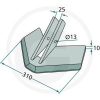 GRANIT Redlica skrzydełkowa 180101.IND-397 - Sklep PoltechParts