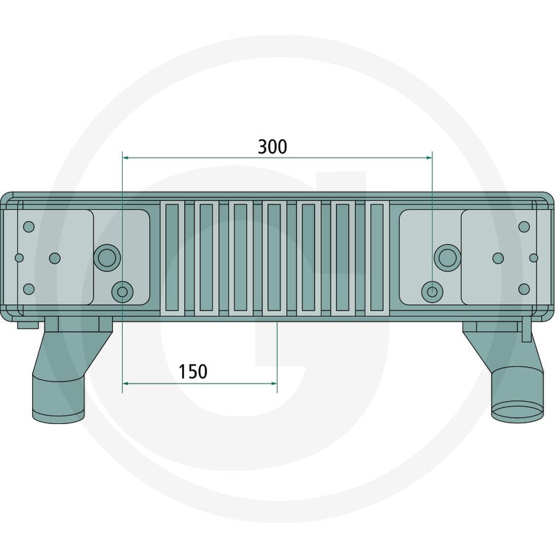 GRANIT chłodnica 74706206 - Sklep PoltechParts