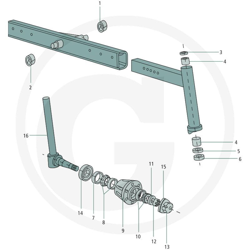 GRANIT Zwrotnica osi 72715394 - Sklep PoltechParts