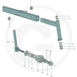 GRANIT Zwrotnica osi 72715394