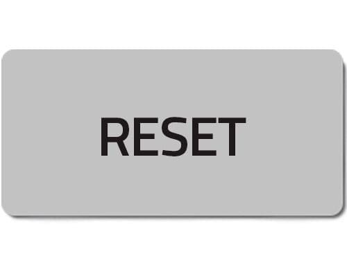 Symbol "RESET" 02055T