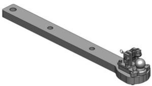 Płyta nośna zaczepu K80® Challenger MT800/900 z hydraulicznym zawieszeniem. 009645730A02