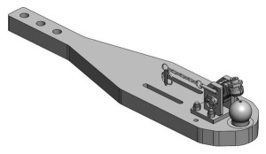 Płyta nośna zaczepu K80® Deutz TTV 9290, 9310, 9340 009603360A02