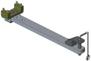 Zaczep polowy NRS. JD 6000 S40 00805000A17