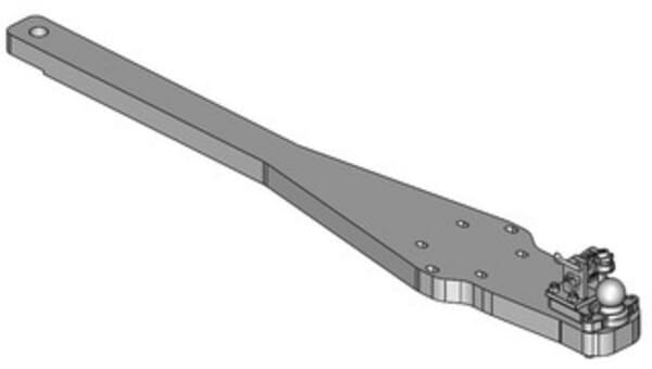 Płyta nośna zaczepu K80® Case Quadtrac 470-620 (Tier 4B) 009643310A02