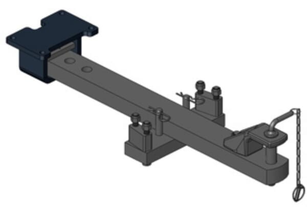 Zaczep polowy NRS. Lindner Geotrac 114ep, 124, 134ep 00809060A01
