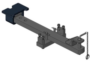 Zaczep polowy NRS. Lindner Geotrac 114ep, 124, 134ep 00809060A01