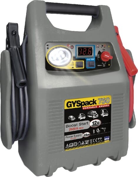 Urządzenie wspomagające rozruch Booster Gys, Gyspack 750 12 V 026179GYS