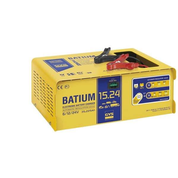 Prostownik z mikroprocesorem Batinum 15.24 Gys, 6/12/24 V 024526GYS