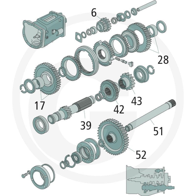 GRANIT Zębnik 70815241 - Sklep PoltechParts