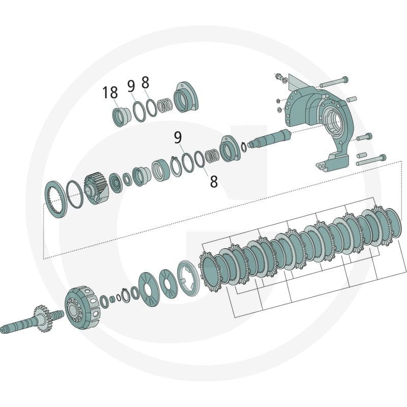 GRANIT Sworzeń łączący 70806816 - Sklep PoltechParts