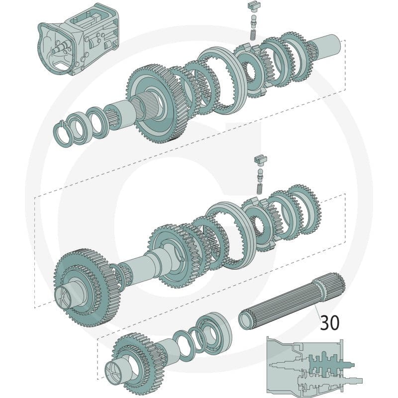 GRANIT Mechanizm napędowy 7081500024