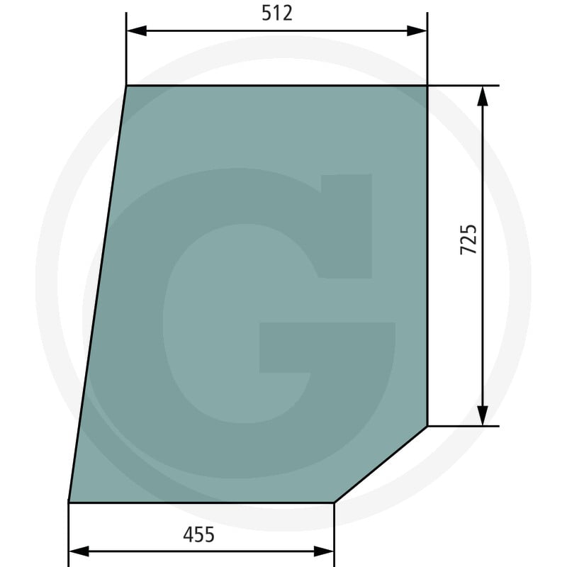 GRANIT Szyba drzwi 65406095