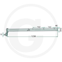 GRANIT Mocowanie zęba 647160062F - Sklep PoltechParts