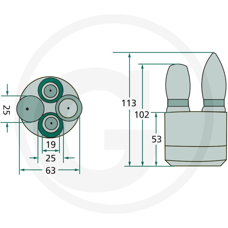 GRANIT Łącznik 647151394F - Sklep PoltechParts