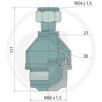 GRANIT Przegub osiowy 38715135 - Sklep PoltechParts