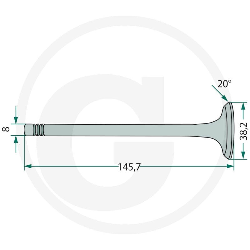 GRANIT Zawór ssący 380060354 - Sklep PoltechParts
