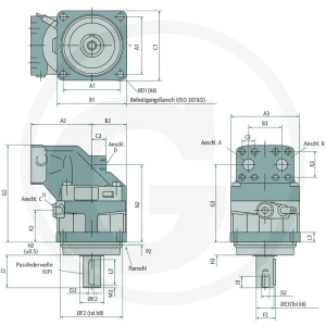 Parker Silnik tłokowy F12-110-MF-IV-K-000-0000-P0 25704325