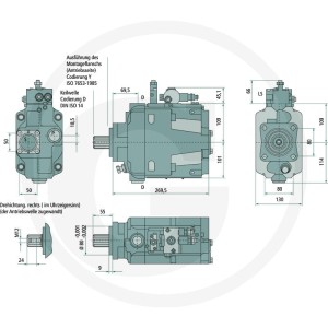 SUNFAB SUNFB Pompa SVH 130 257SVH130L