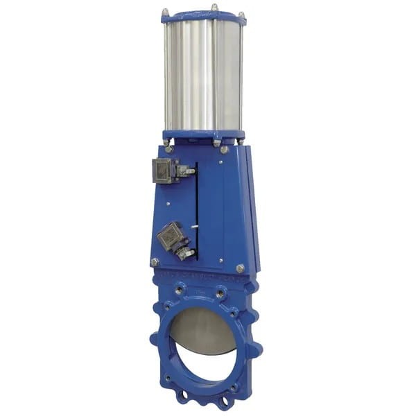  Zasuwa płytowa + ster.pn. DN150