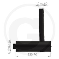 Tłumik 23815AGT0488 - Sklep PoltechParts