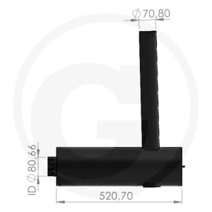 Tłumik 23815AGT0488