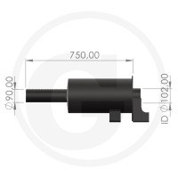 Tłumik 23815AGT0529 - Sklep PoltechParts