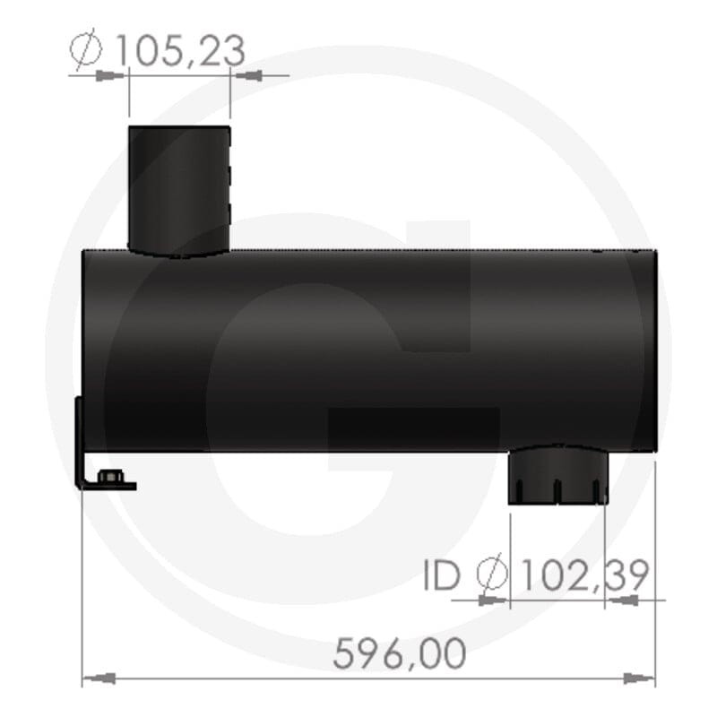 Tłumik 23815AGT0584 - Sklep PoltechParts
