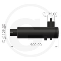 Tłumik 23815AGT0696 - Sklep PoltechParts