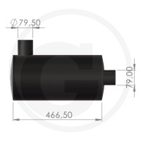 Tłumik 23815AGT0707 - Sklep PoltechParts