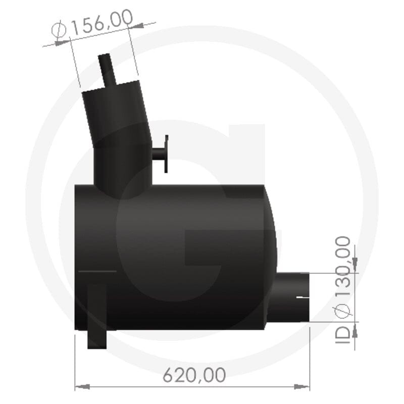 Tłumik 23815AGT0710 - Sklep PoltechParts