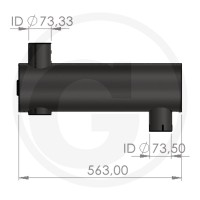Tłumik 23815AGT0481 - Sklep PoltechParts
