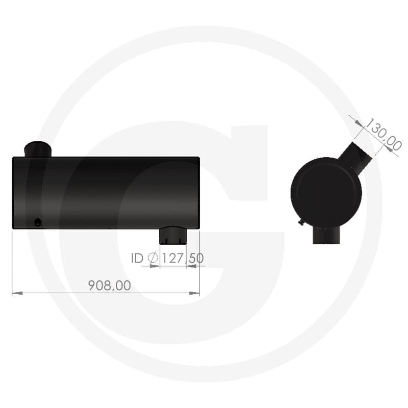 Tłumik 23815AGT0528 - Sklep PoltechParts