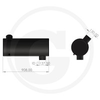 Tłumik 23815AGT0528 - Sklep PoltechParts