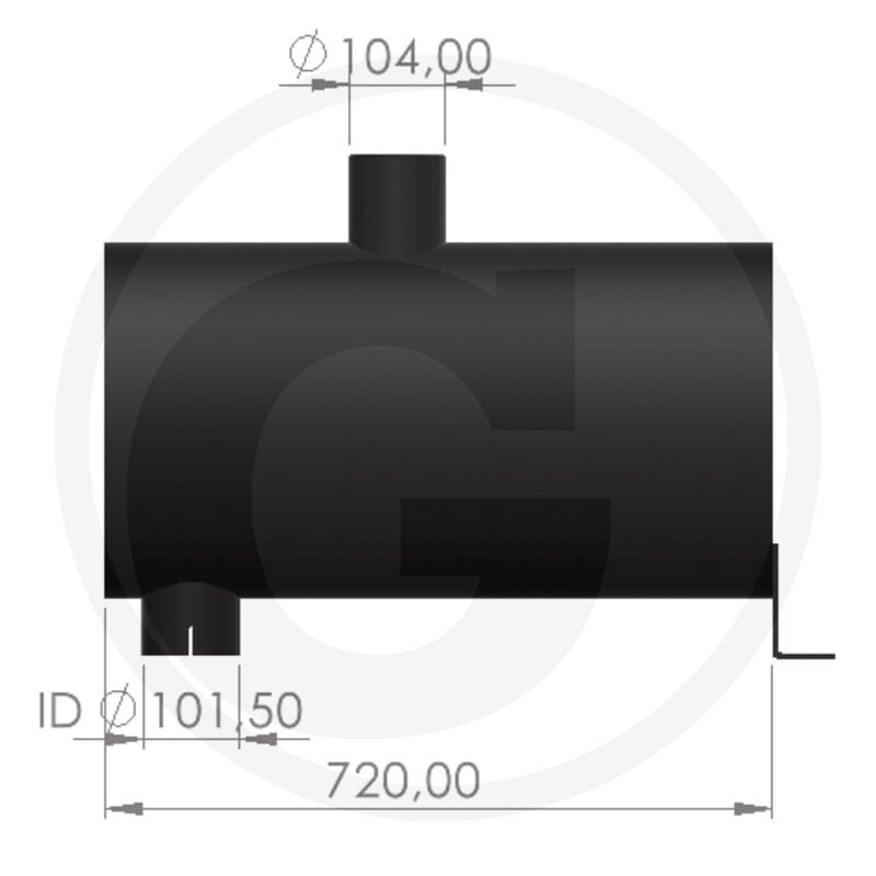 Tłumik 23815AGT0686 - Sklep PoltechParts