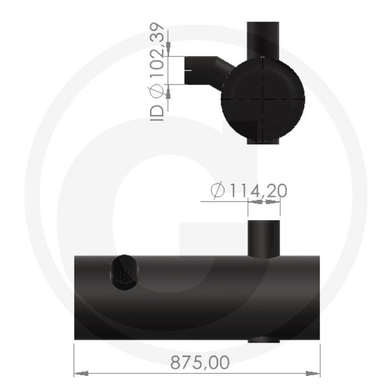 Tłumik 23815AGT0687 - Sklep PoltechParts