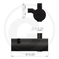Tłumik 23815AGT0687 - Sklep PoltechParts