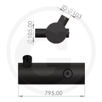 Tłumik 23815AGT0730 - Sklep PoltechParts