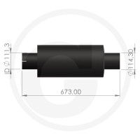 Tłumik 23815AGT0722 - Sklep PoltechParts