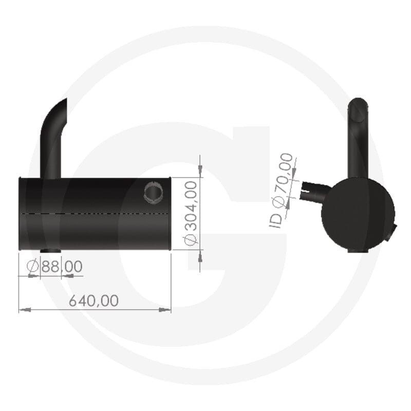 Tłumik 23815AGT0560 - Sklep PoltechParts