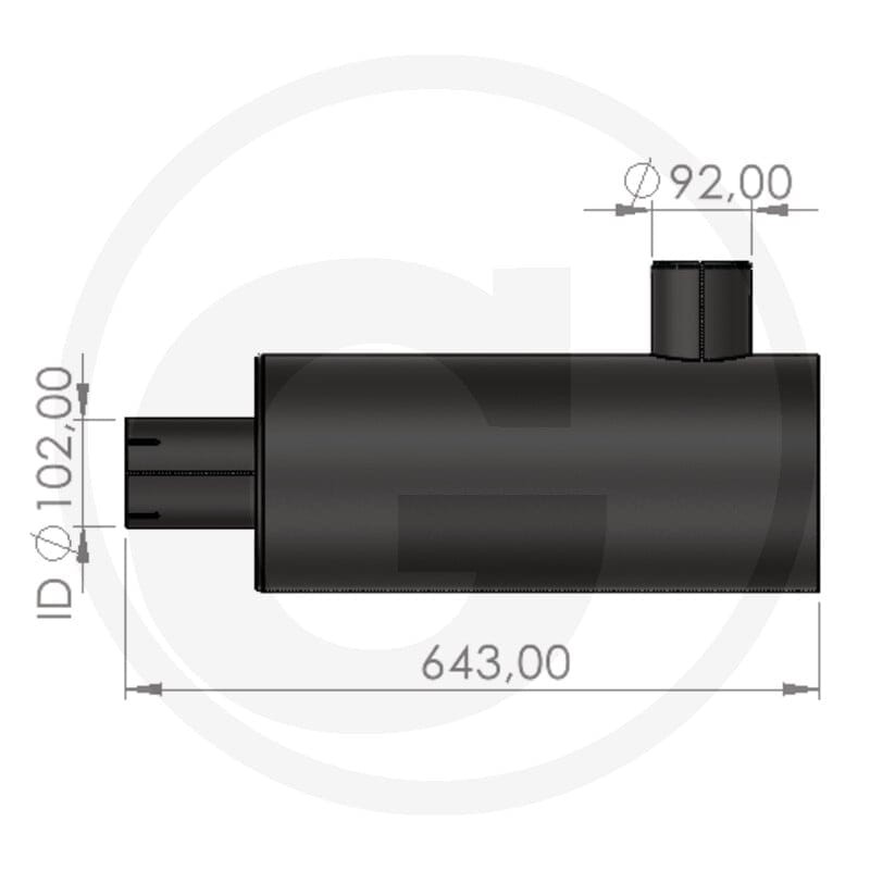 Tłumik 23815AGT0630 - Sklep PoltechParts